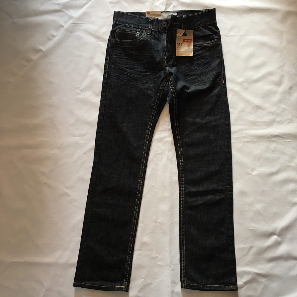 Levis 511 Skinny Fit Night Run Men’s Jeans - Picture 2 of 7